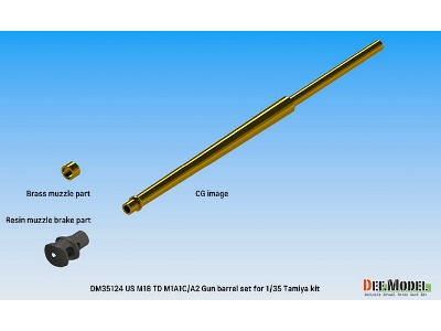 Wwii Us M18 Td M1a1c/A2 Gun Barrel - zdjęcie 14