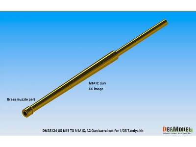 Wwii Us M18 Td M1a1c/A2 Gun Barrel - zdjęcie 15