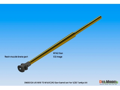 Wwii Us M18 Td M1a1c/A2 Gun Barrel - zdjęcie 16