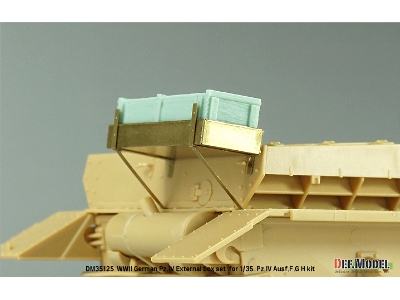 Wwii German Pz.Iv External Box Set (For Pz.Iv Ausf.G H Kit) - zdjęcie 3