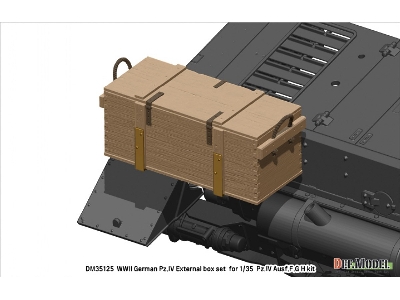 Wwii German Pz.Iv External Box Set (For Pz.Iv Ausf.G H Kit) - zdjęcie 5