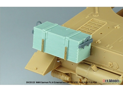 Wwii German Pz.Iv External Box Set (For Pz.Iv Ausf.G H Kit) - zdjęcie 9