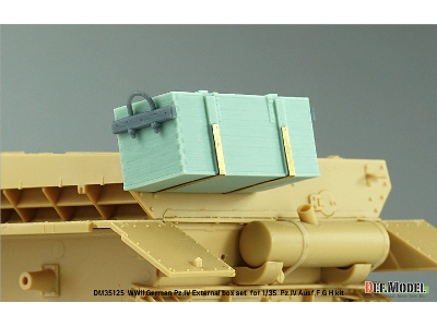 Wwii German Pz.Iv External Box Set (For Pz.Iv Ausf.G H Kit) - zdjęcie 10