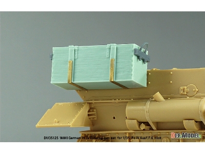 Wwii German Pz.Iv External Box Set (For Pz.Iv Ausf.G H Kit) - zdjęcie 11