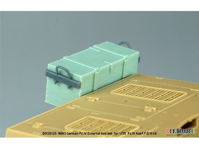 Wwii German Pz.Iv External Box Set (For Pz.Iv Ausf.G H Kit) - zdjęcie 12