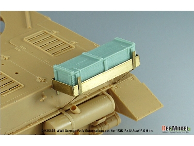Wwii German Pz.Iv External Box Set (For Pz.Iv Ausf.G H Kit) - zdjęcie 13