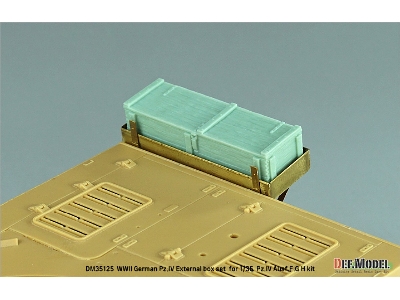 Wwii German Pz.Iv External Box Set (For Pz.Iv Ausf.G H Kit) - zdjęcie 15