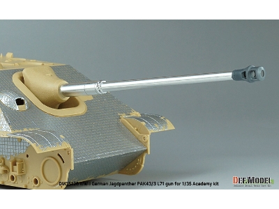 Wwii German Jagdpanther Pak43/3 L71 Gun For Academy Kit - zdjęcie 8