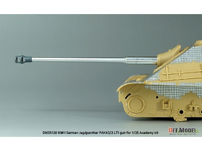 Wwii German Jagdpanther Pak43/3 L71 Gun For Academy Kit - zdjęcie 9