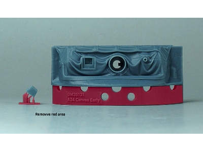 Wwii British A34 Comet Canvas Cover Set- Early - zdjęcie 2