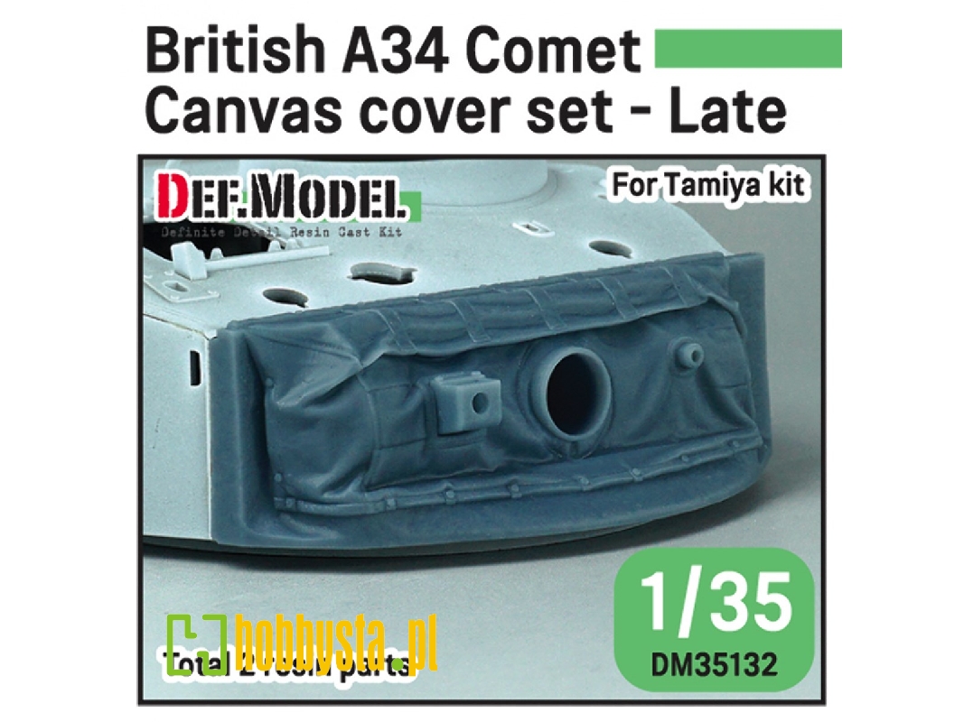 Wwii British A34 Comet Canvas Cover Set- Late - zdjęcie 1