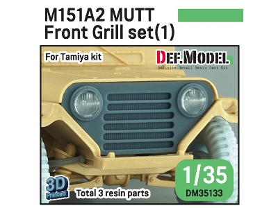 Modern Us M151a2 Mutt Front Grill Set 1 - zdjęcie 1