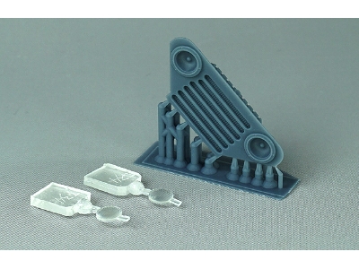 Modern Us M151a2 Mutt Front Grill Set 1 - zdjęcie 2