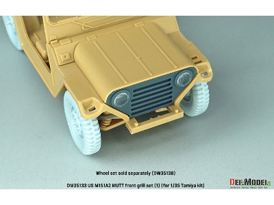 Modern Us M151a2 Mutt Front Grill Set 1 - zdjęcie 5