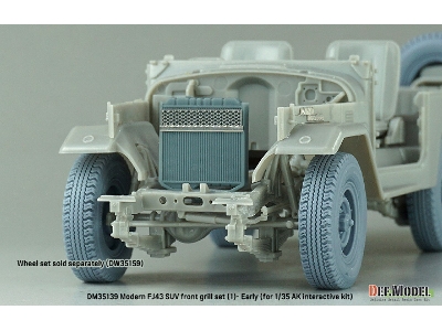 Modern Fj43 Suv - Front Grill Set (2) Late (For Ak Interactive) - zdjęcie 9