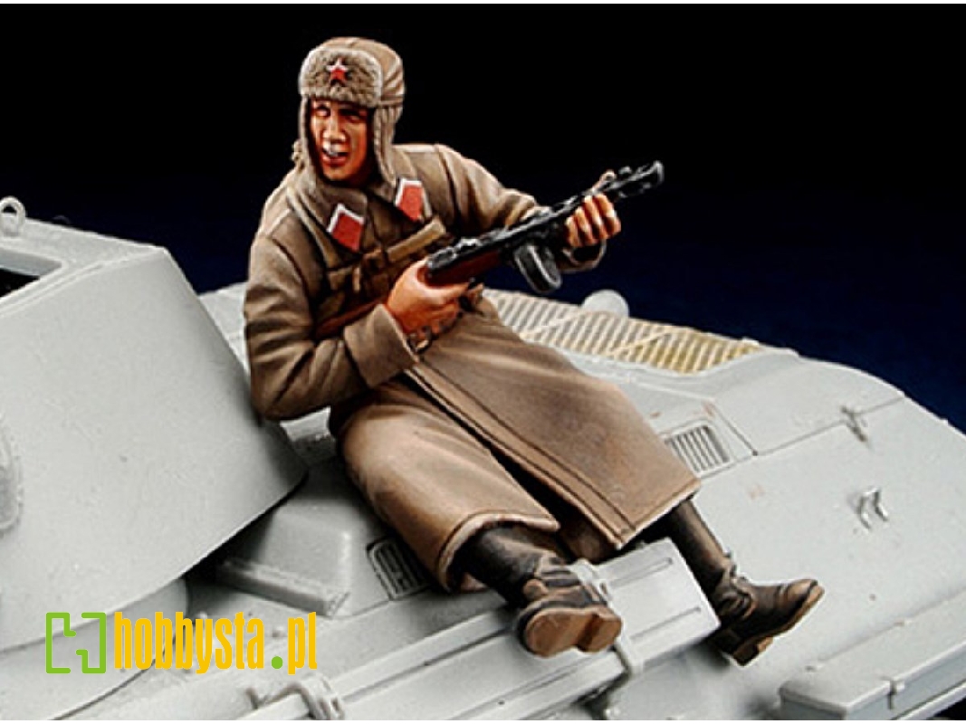 Wwii Russian Winter Tank Rider #1 - zdjęcie 1 Wwii Russian Winter Tank Rider #1 - zdjęcie 1