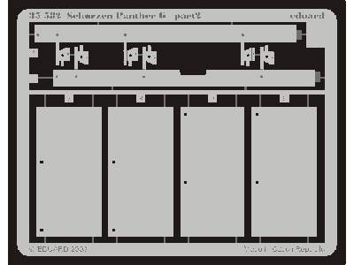  Schurzen Panther Ausf. G 1/35 - Italeri - blaszki - zdjęcie 3