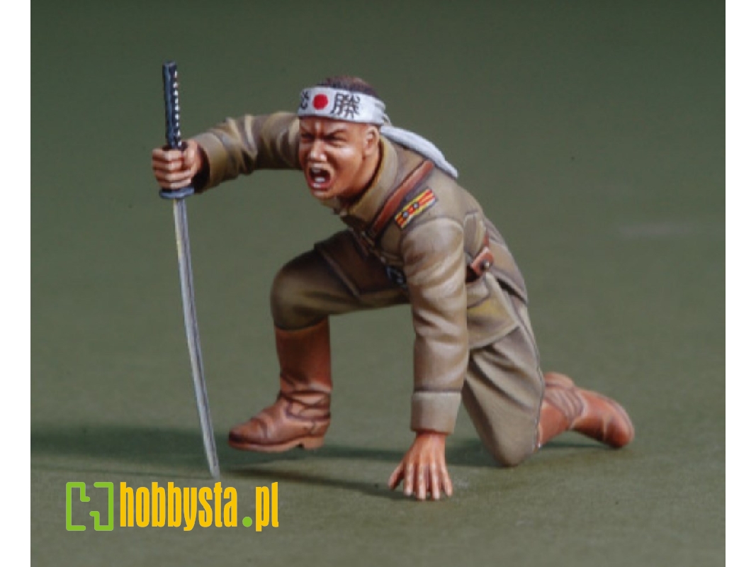 Wwii Japanese Officer 'banzai Attack' - zdjęcie 1 Wwii Japanese Officer 'banzai Attack' - zdjęcie 1