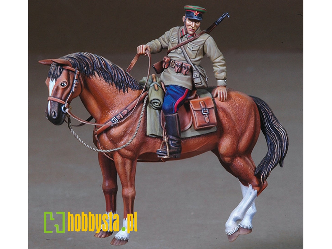 Wwii Russian Mounted Officer - zdjęcie 1