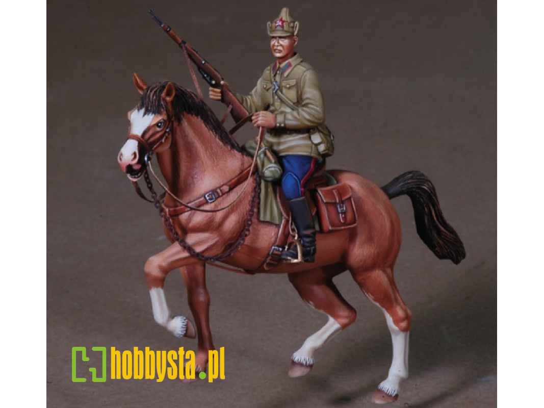 Wwii Russian Mounted Trooper - zdjęcie 1