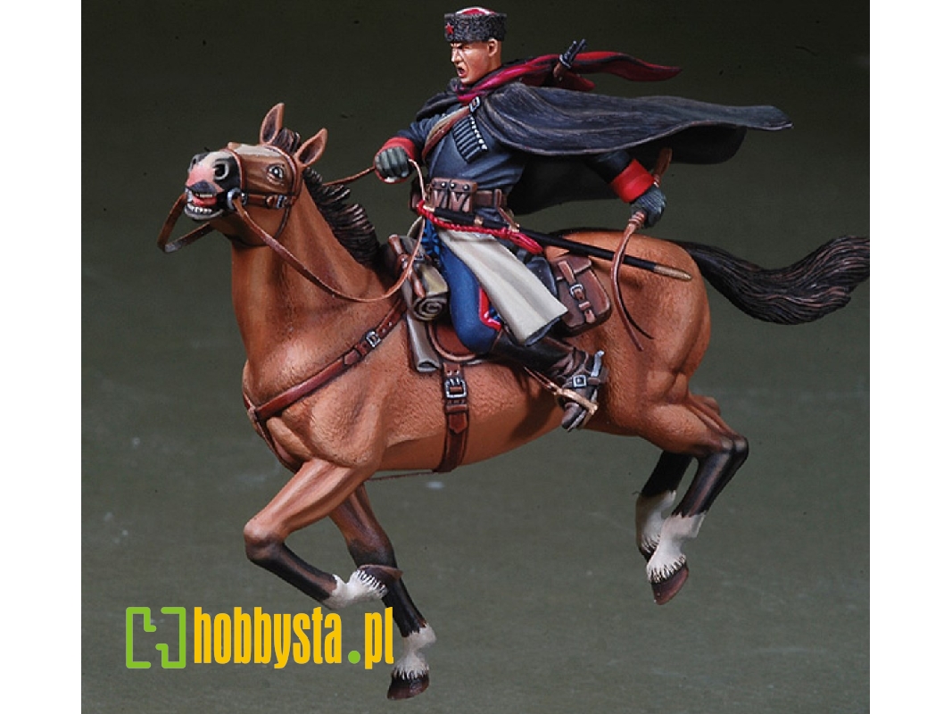 Wwii Russian Cossack Cavalry W/ Whip - zdjęcie 1 Wwii Russian Cossack Cavalry W/ Whip - zdjęcie 1