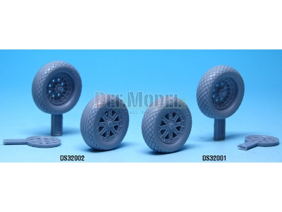 F4u-1 Corsair Wheel Set 1 (For Tamiya 1/32) - zdjęcie 5