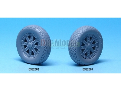 F4u-1 Corsair Wheel Set 1 (For Tamiya 1/32) - zdjęcie 6