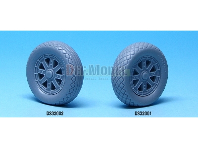 F4u-1 Corsair Wheel Set 2 (For Tamiya 1/32) - zdjęcie 6