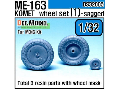 Me163b 'komet' Wheel Set 1 (For Meng 1/32) - zdjęcie 1