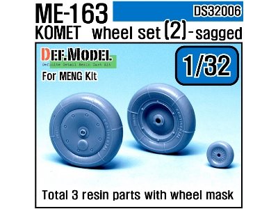 Me163b 'komet' Wheel Set 1 (For Meng 1/32) - zdjęcie 1