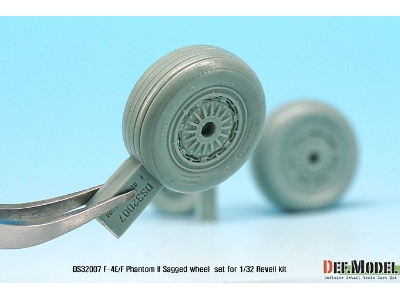 F-4e Phantom Ii Wheel Set (For Revell 1/32) - zdjęcie 6