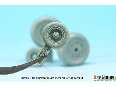 F-4e Phantom Ii Wheel Set (For Revell 1/32) - zdjęcie 7