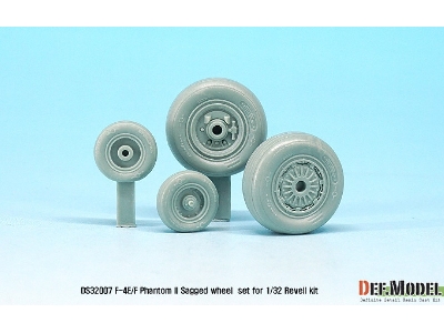 F-4e Phantom Ii Wheel Set (For Revell 1/32) - zdjęcie 8