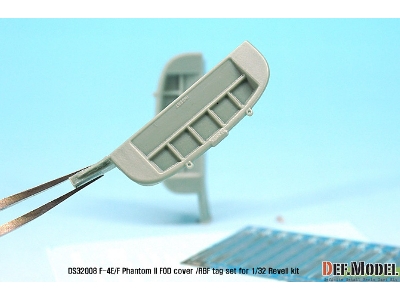 F-4e Phantom Ii Fod Cover + Pe Rbf Tag Set (For Revell 1/32) - zdjęcie 5