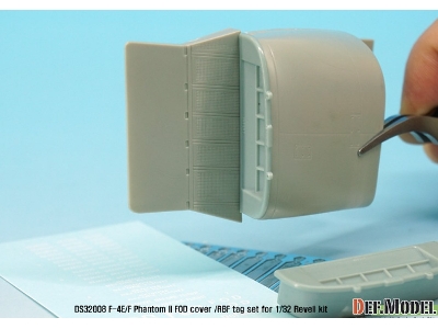 F-4e Phantom Ii Fod Cover + Pe Rbf Tag Set (For Revell 1/32) - zdjęcie 8