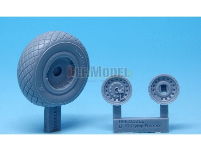 B-17f/G Flying Fortress Wheel Set 1 (For Revell 1/48) - zdjęcie 2