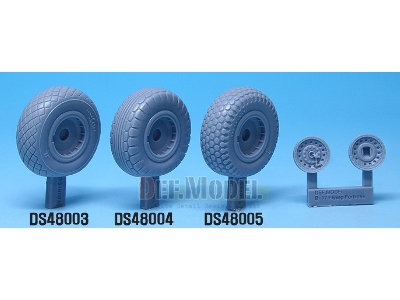 B-17f/G Flying Fortress Wheel Set 1 (For Revell 1/48) - zdjęcie 6