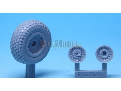 B-17f/G Flying Fortress Wheel Set 3 (For Revell 1/48) - zdjęcie 2