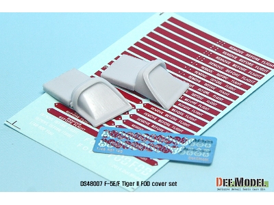 F-5e/F Tiger-ii Fod Cover Set (For Afv Club 1/48) - zdjęcie 2