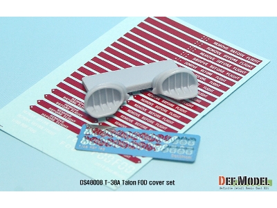 T-38a Talon Fod Cover Set (For Wolfpack 1/48) - zdjęcie 2