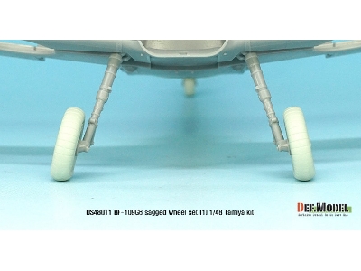 Bf109g-6 Wheel Set 1 (For Tamiya, Etc 1/48) - zdjęcie 7