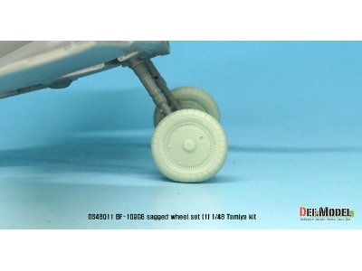 Bf109g-6 Wheel Set 1 (For Tamiya, Etc 1/48) - zdjęcie 9