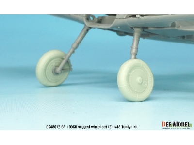 Bf109g-6 Wheel Set 2 (For Tamiyal, Etc 1/48) - zdjęcie 6