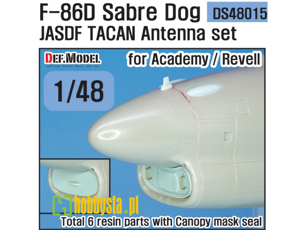 F-86d Sabre Dog Tacan Antenna Set (For Academy/ Revell 1/48) - zdjęcie 1