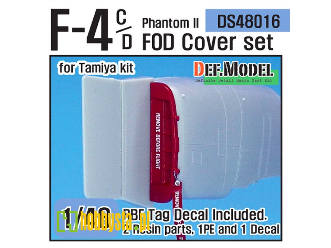 F-4c/ D Phantom Ii Fod Cover Set - zdjęcie 1