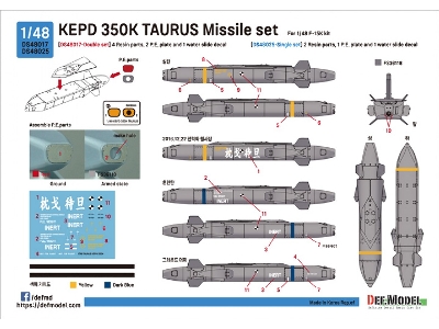 Kepd 350k Taurus Missile Double Set (2pcs) (For F-15k) - zdjęcie 8