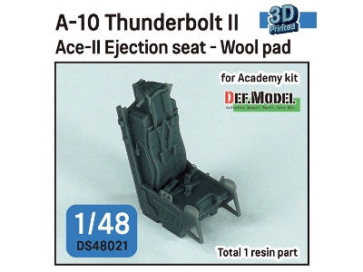 A-10 Thunderbolt Ii Ace-ii Ejection Seat Wool Pad - zdjęcie 1