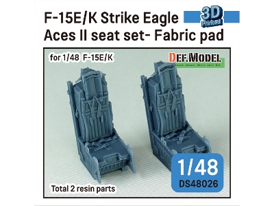F-15e/K Strike Eagle Aces Ii Seat Set - Fabric Pad - zdjęcie 1