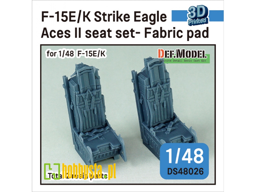 F-15e/K Strike Eagle Aces Ii Seat Set - Fabric Pad - zdjęcie 1