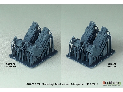 F-15e/K Strike Eagle Aces Ii Seat Set - Fabric Pad - zdjęcie 8